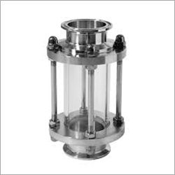 Silver Steel Sight Glass