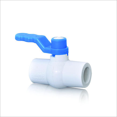 White Plastic Ball Valve Application: Industrial