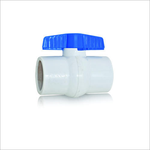 White Plastic Ball Valve Application: Industrial