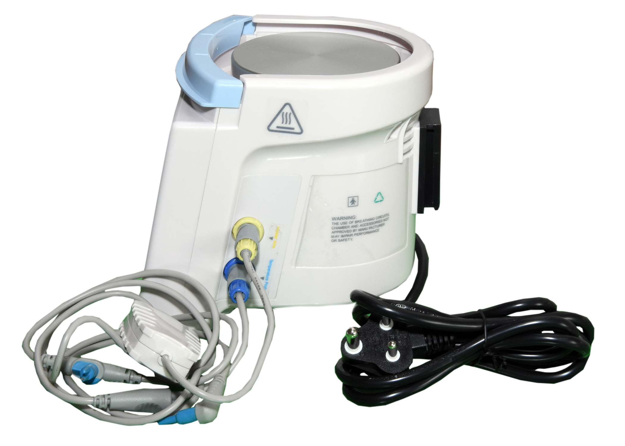 Respiratory Humidifier - Plastic, 100 Watt Power Consumption, 5 Kg Weight | Automatic Operation, Icu & Neonatal Use, 3 Temperature Settings, 2 Years Warranty