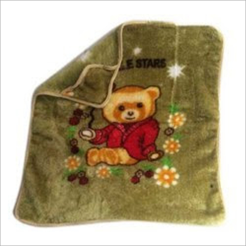 Baby Printed Blanket - Washable Cotton Blend, All Sizes Available | Multicolor Printed Design, No Fade Feature
