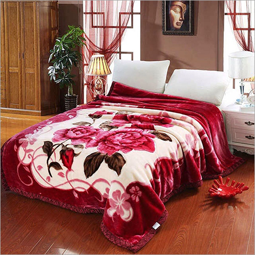 Printed Mink Blanket - Available in All Sizes, Multicolor Printed Design | Washable, No Fade - Ideal for Home or Hotel Use