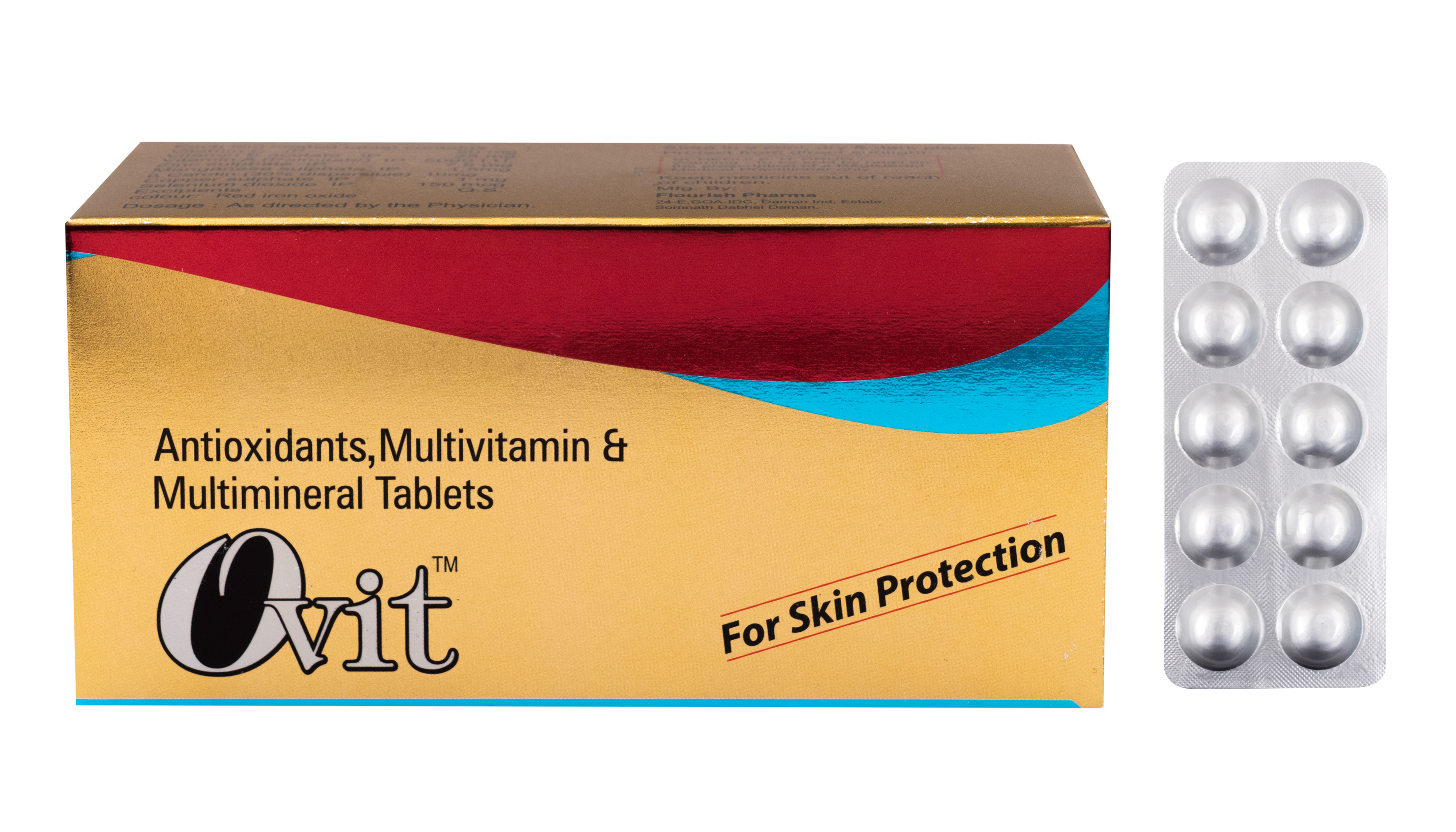 Multivitamin Tablet Store In Cool
