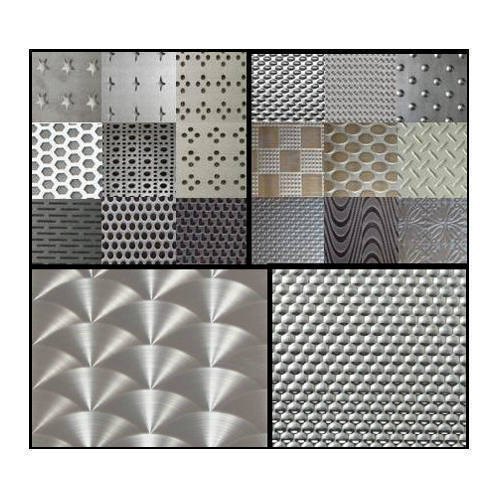 Stainless Steel Texture Designer Sheets Grade: Ss304