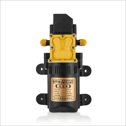 Sprayer Pump Motor - High-Grade Material, Yellow, Automatic, ECO Friendly, High Performance | Suitable for Agriculture and Industrial Use