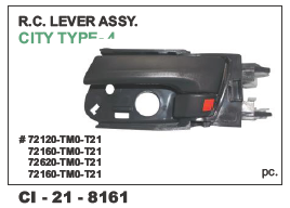 Rc Lever Assy HONDA CITY T-4 - Durable Alloy Steel | Vehicle Type: 4 Wheeler, Warranty Included, Enhanced Operation Performance