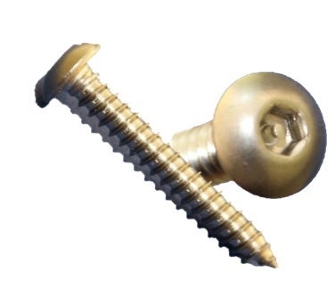 Pin Hex Button Head Self Tapping Screw Application: Theft Proof