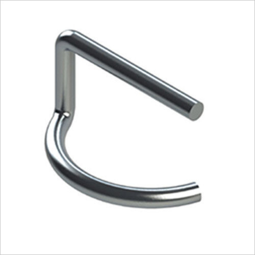 Pigtail Pin - Stainless Steel, 4 to 12 m | L-shaped Design, Polished Surface, Durable, Easy Installation, Trouble Free Removal