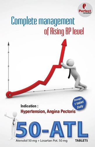 एटेनोलोल 50 मिलीग्राम और लोसार्टन पोटेशियम 50 मिलीग्राम विशिष्ट दवा