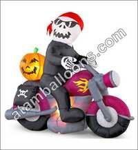 Advertising Standing Inflatable Balloon - Color: Sky Blue