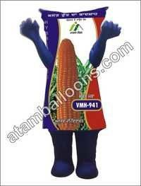 Product Shape Standing Inflatable - Color: Red