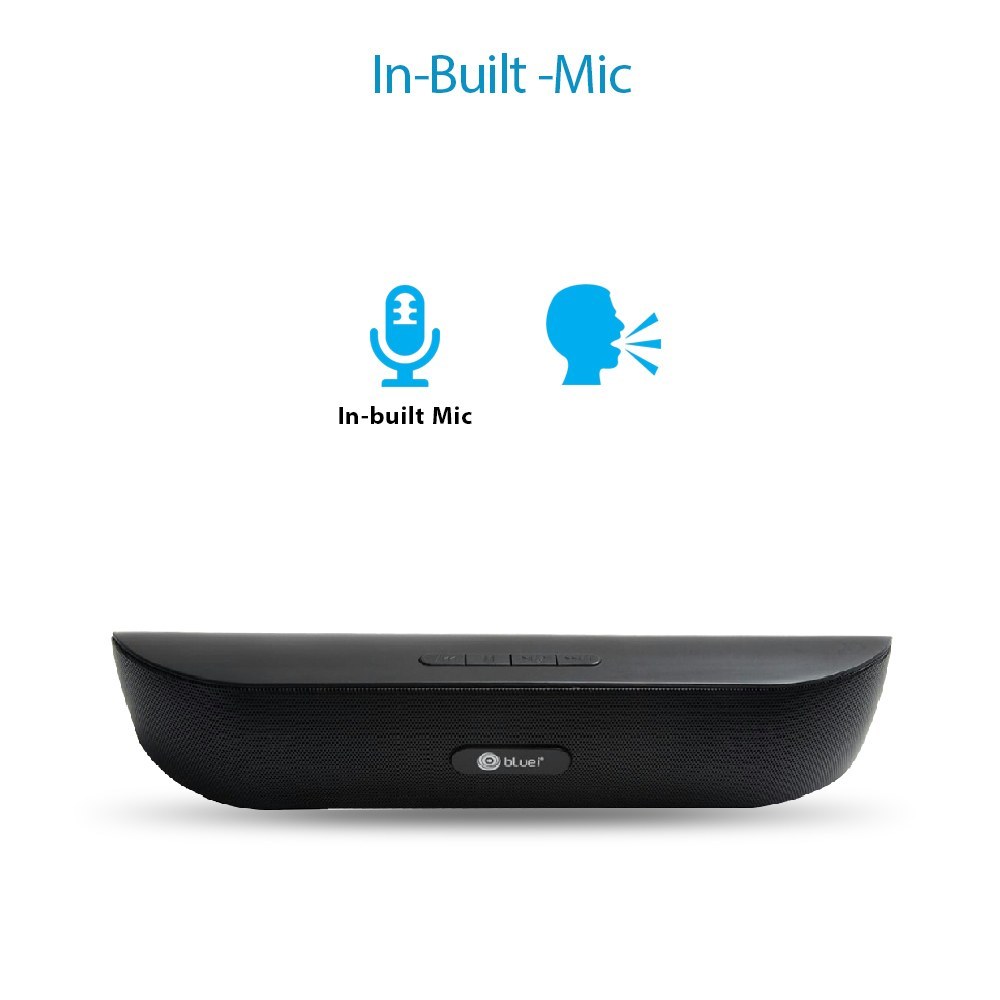 Bluei Classic-z5 Hi-basss, 5.0 Bluetooth Version With Built - In Fm Radio, Aux Input, Call Function & Sd Card Support, Portable Bluetooth Speaker Cabinet Material: Abs Plastic