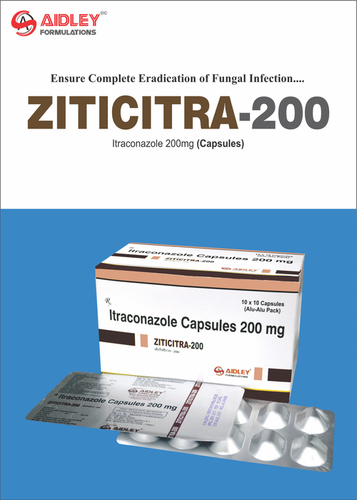 इट्राकोनाजोल 200 मिलीग्राम कैप्सूल