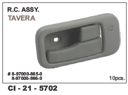 Rc Assy TAVERA L/R - 4 Wheeler Assembly | Warranty Included, Durable Construction, High Compatibility for Efficient Performance