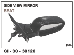 Side View Mirror Beat L/R Vehicle Type: 4 Wheeler