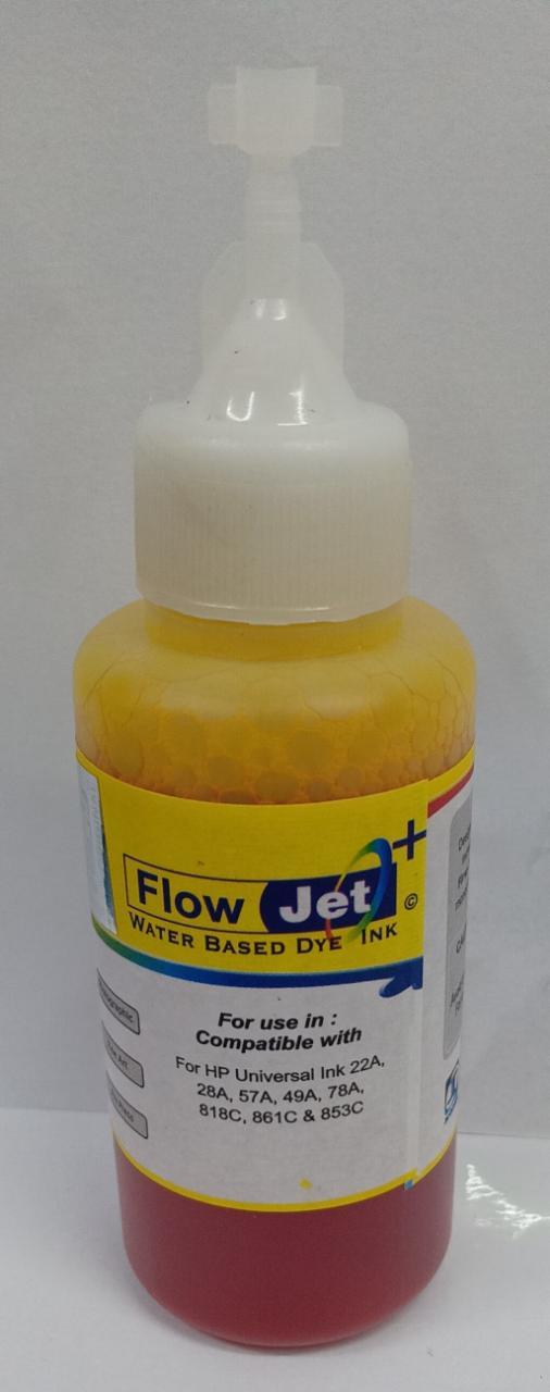 Flowjet Ink For Use In Hp Printer Universal Ink - Color: C/m/y/k