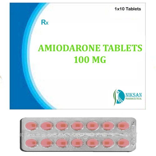 Amiodarone 100 Mg Tablets Age Group: Suitable For All Ages