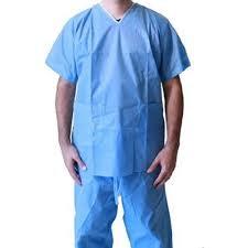 White Hospital Scrub Suits