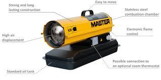 Master B100 Direct Diesel Oil Fired Space Heater