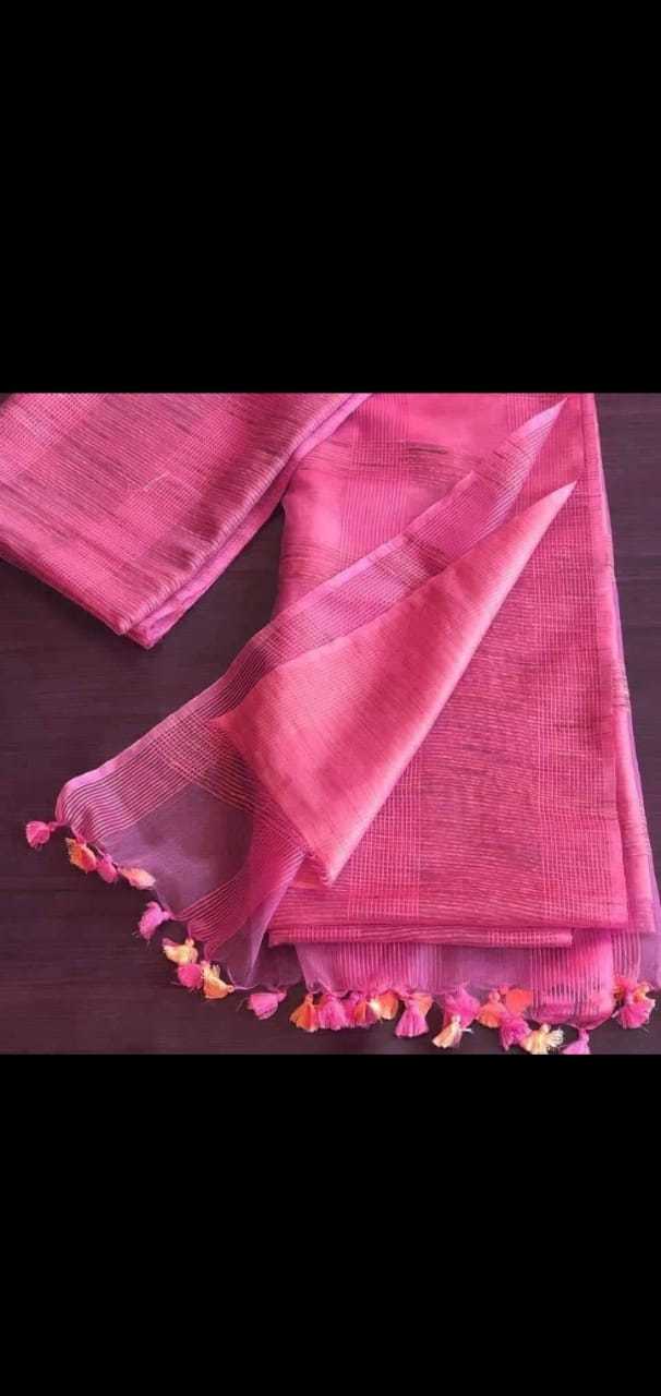 Winter Jute Organza Silk Sarees