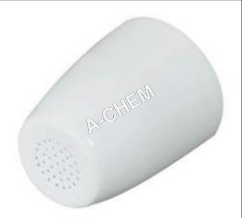 Gooch Crucible - Porcelain, 15-140 ml Volume Range, Unglazed Bottom Surface, Perforated Bottom, Glazed Inside and Outside, Various Sizes