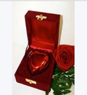 Red Heart Keepsake Urn