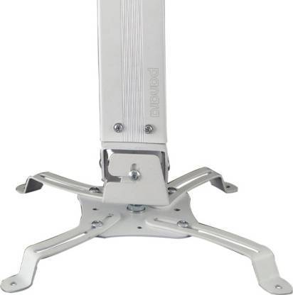 Panara Deluxe Aluminium Projector Mount Kit For Wall/ceiling Size: 3 Feet - White Projector Stand Projector Stand (Maximum Load Capacity 20 Kg)