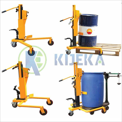 हाइड्रोलिक ड्रम पैलेटाइज़र-एडवांस मैक्स लोड: 350 किलोग्राम (किग्रा)