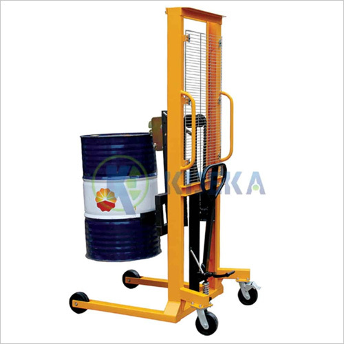 Manual Drum Stacker Application: Lifing