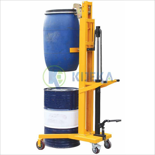 Manual Drum Stacker (V Shape Base) Application: Lifing