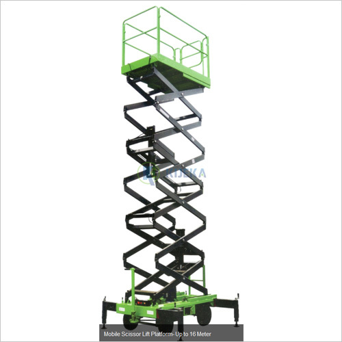 Mobile Scissor Lift Platform Upto 16M Load Capacity: 500  Kilograms (Kg)