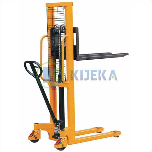 Manual Hydraulic Stacker - 1150mm Fork Length, 700mm Fork Width | 2500mm Max Lifting Height, 1000kg Load Capacity, Economical Forklift Alternative