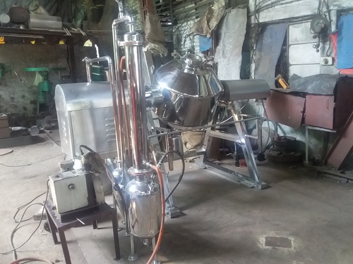 Semi-Automatic Rotary Cone Vacuum Dryer