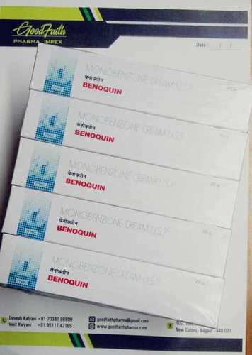 Monobenzone Cream Recommended For: Adults