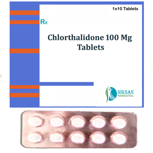 Chlorthalidone 100 Mg Tablets General Medicines
