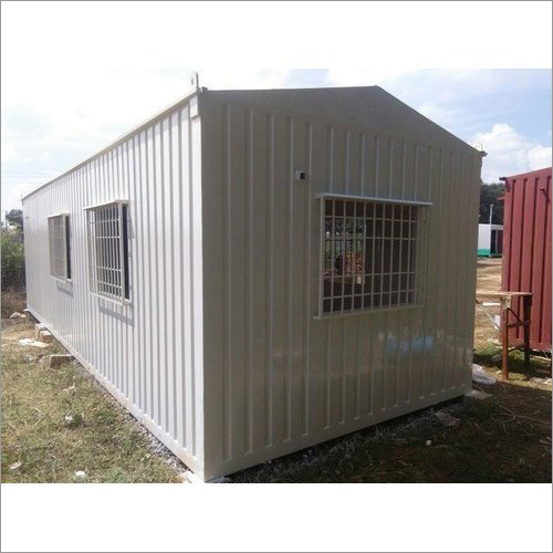 Cream Designer Portable Office Cabins