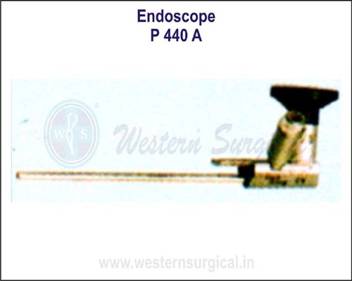 Medical Endoscope - Color: Metallic
