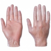 Industrial Gloves - Nitrile Material, Medium Size, 12 Inches Length, White Color | Superior Grip, Durable, Comfortable Fit, Chemical & Cut Protection, Puncture Resistant, Enhanced Dexterity
