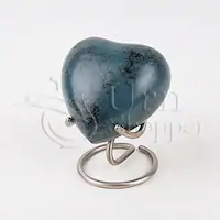 Plating Rose Pink Heart Keepsake Urn