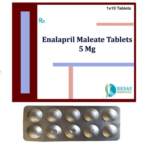 Enalapril Maleate 5mg टैबलेट