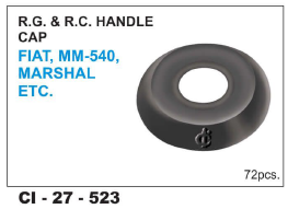Rg & Rc Handle Cap FIAT, MM-540, MARSHAL - Durable Plastic Design | 4-Wheeler Compatibility, Warranty Included
