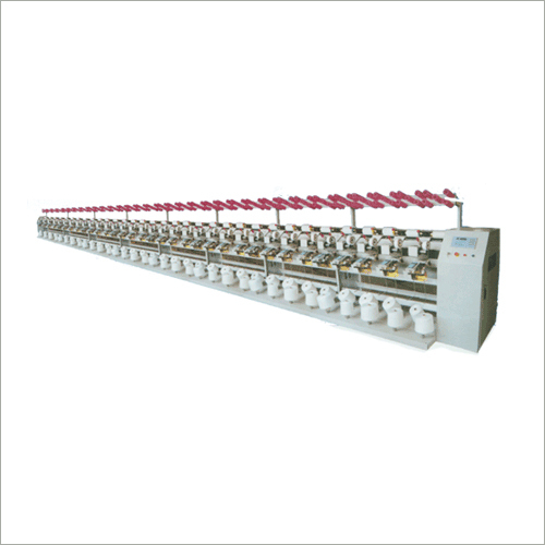 Double Winder Machine - Volume Size (ID130~220)x L152mm, 5 Spindles/Segment, High-Speed Automatic Yarn Processing