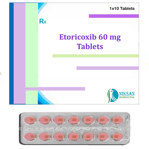 Etoricoxib 60 Mg Tablets General Medicines