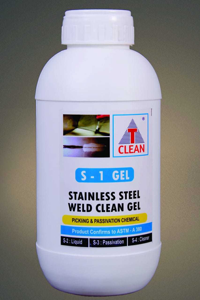 Stainless Steel Pickling & Passivation Gel - Thickened Liquid For Industrial Metal Surface Treatment, 100 Mtr. Weld Run Per Kg, 20 To 30 Minutes Effectiveness