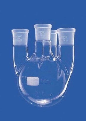Round Bottom Flask, Four Necks "A"1000ml Light Source: No