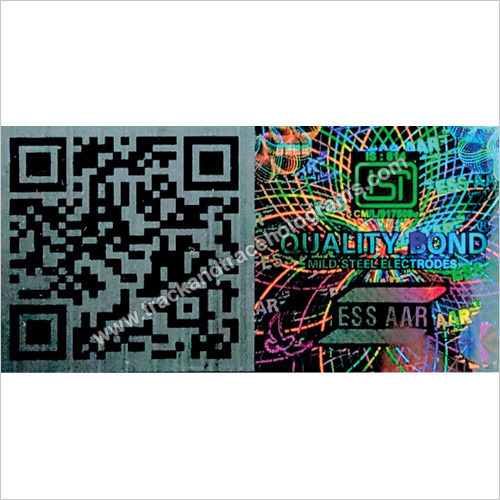 Combination Effect Zplus Security Bardode Holograms - Feature: Glossy