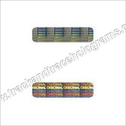 स्क्रैच लेबल होलोग्राम सामान्य डिजाइन