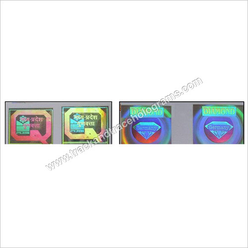 Embossed 2D-3D Holograms - Acrylic, Customized Size, Multicolor | Glossy Finish, Soft Touch, Single-Sided