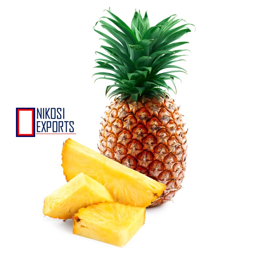 Fresh Pineapple - A Grade Quality, 20 Kg Gunny Bag | Yellow Juicy Flesh, 90% Maturity, 2 Week Shelf Life
