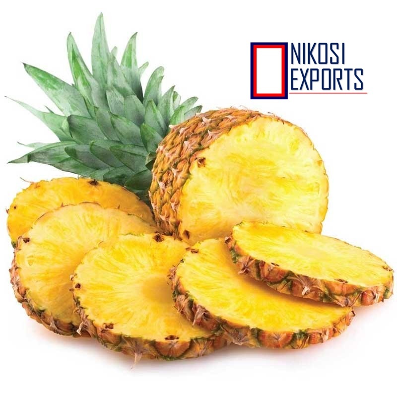 Fresh Pineapple - A Grade Quality, 20 Kg Gunny Bag | Yellow Juicy Flesh, 90% Maturity, 2 Week Shelf Life